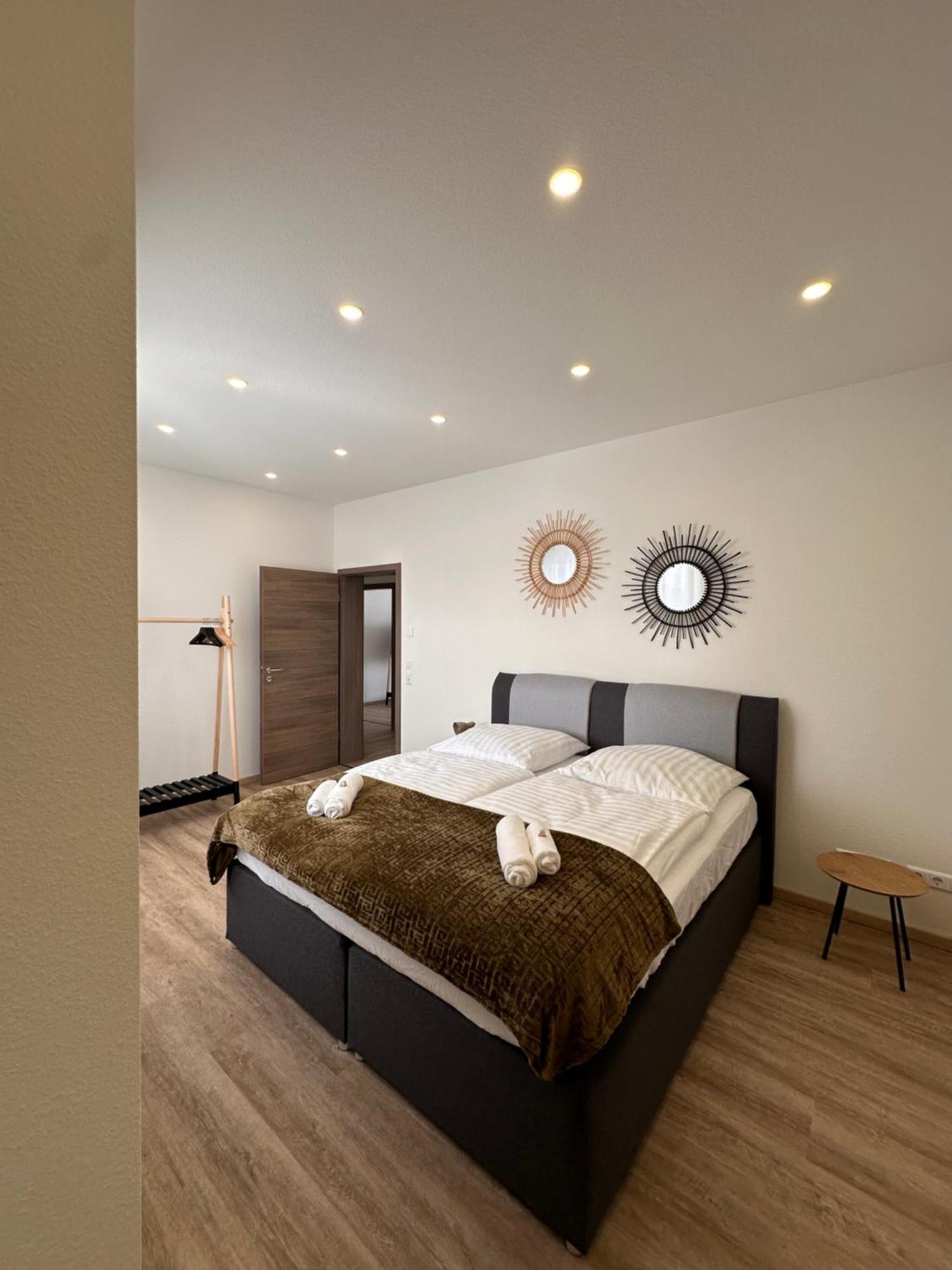 Amao-Obsidian I 120Qm I Elegantes Business- & Familienapartment I 3 Schlafzimmer I Kingsize Betten Schwanau Extérieur photo